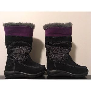 Toddler Girls Timberland Snow Boots Size 4M